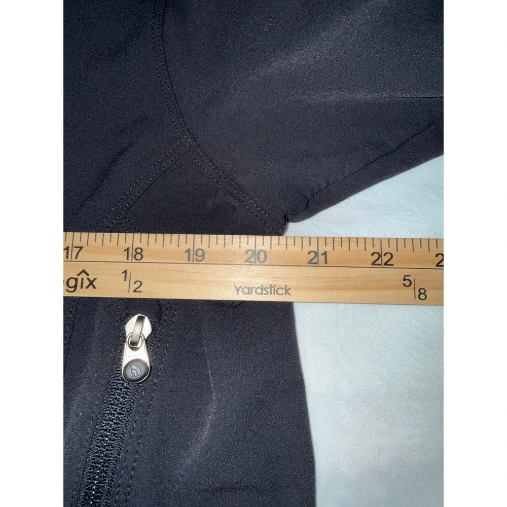 The North Face Mens Apex Softshell Jacket Black‎ Full Zip Mock Neck Size M